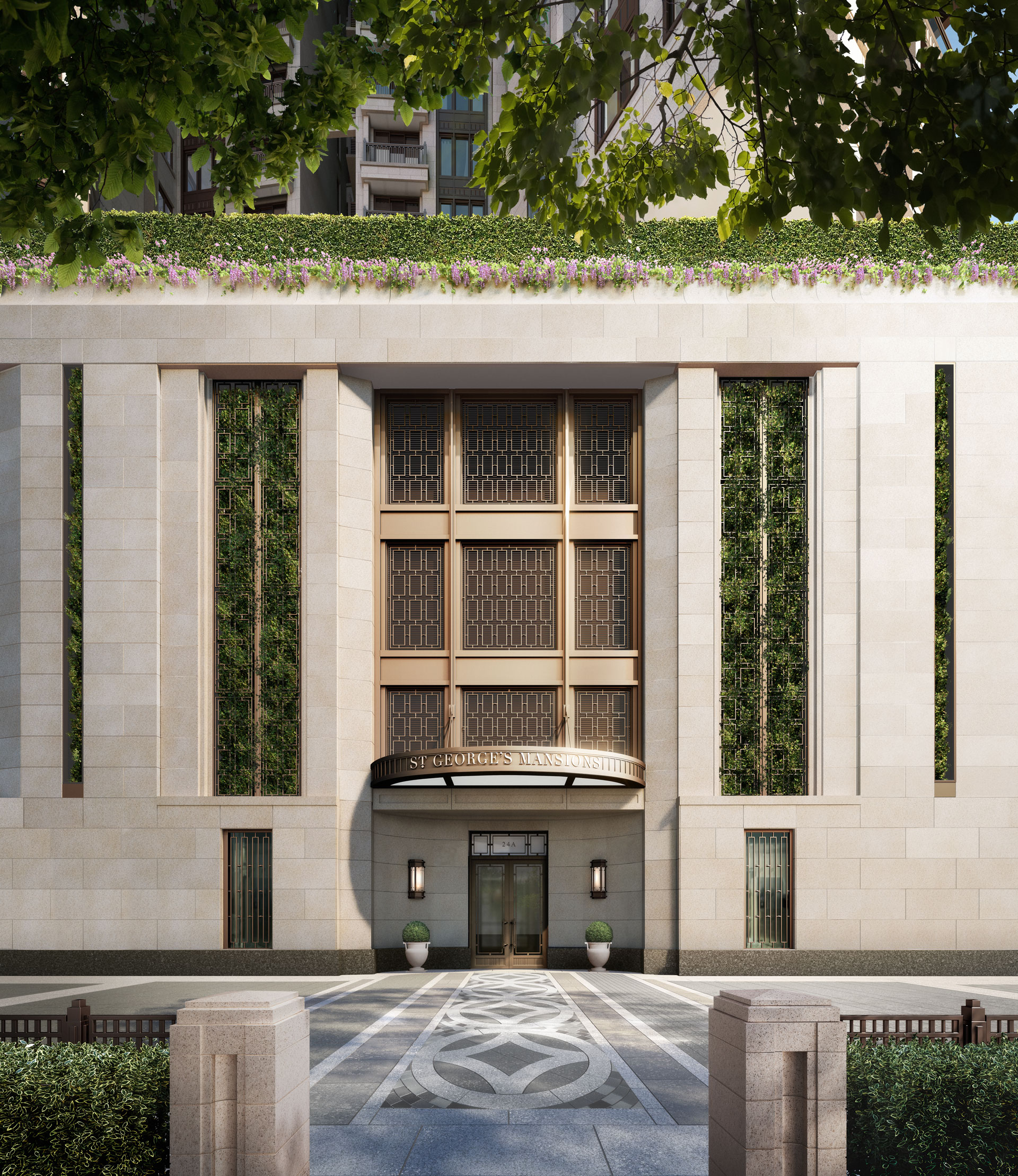 St. George Mansions Architecture