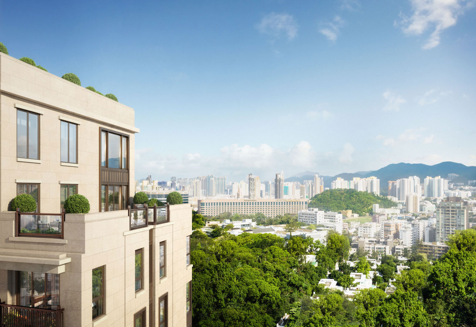 FLAT ROOF OF TERRACE PENTHOUSE